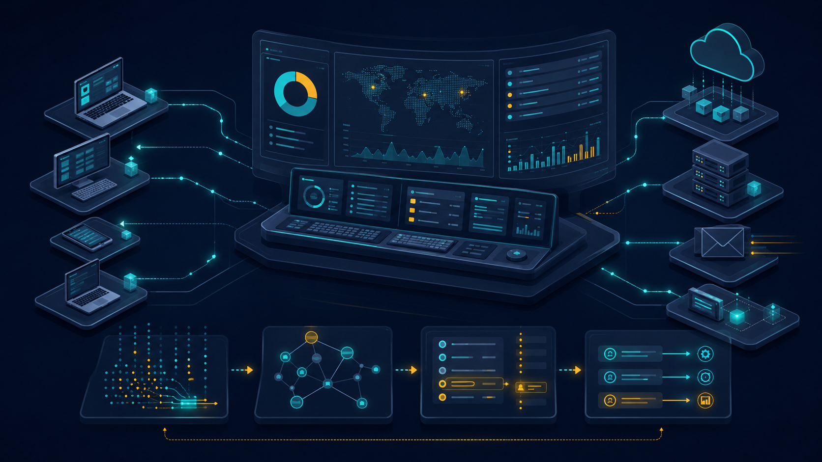 Combine people, process, and telemetry into an operating model your team can use.
